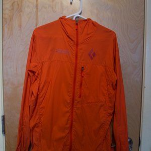 Black diamond hoody shell